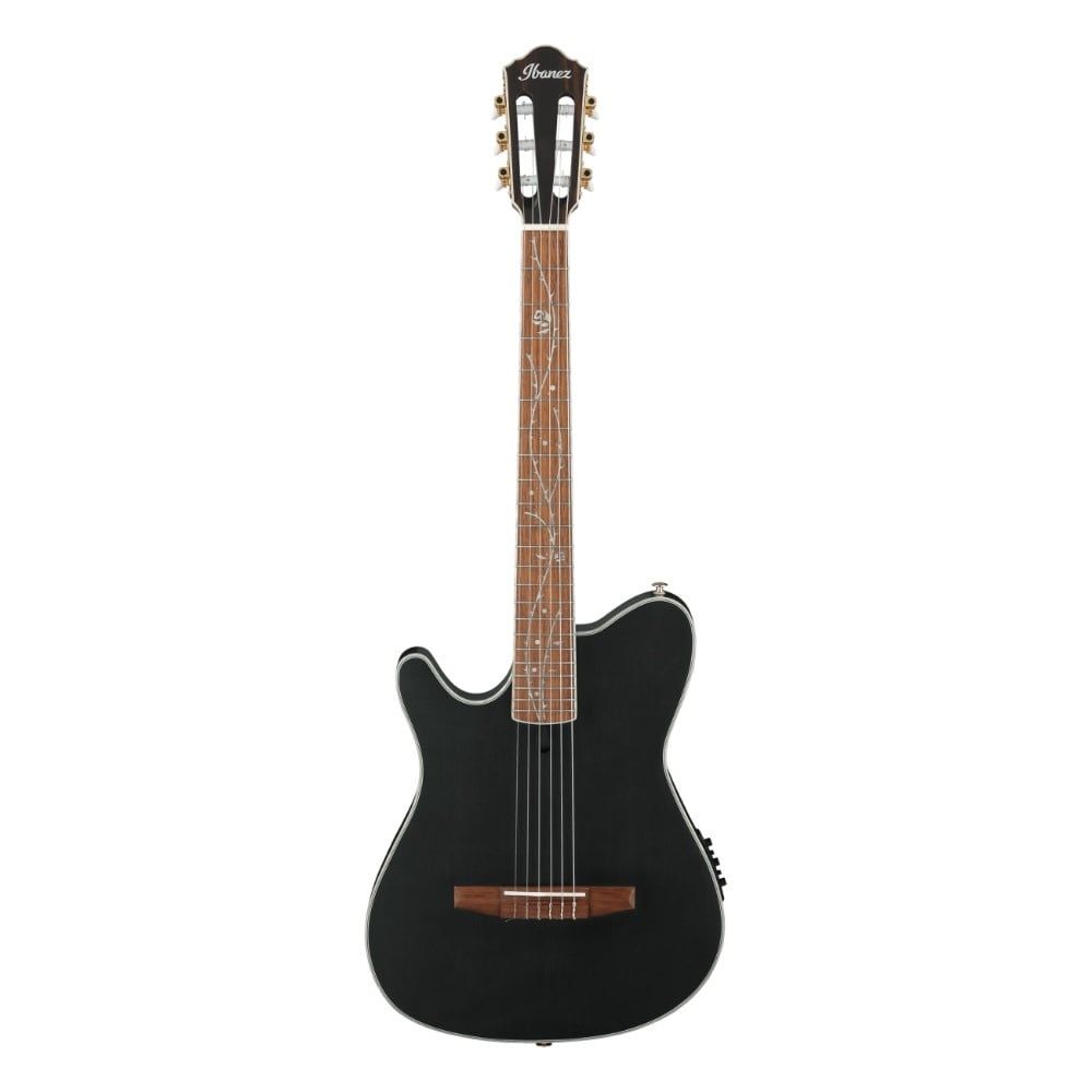 Ibanez TOD10NL Tim Henson of Polyphia Signature Left-Handed in Transparent Black Flat