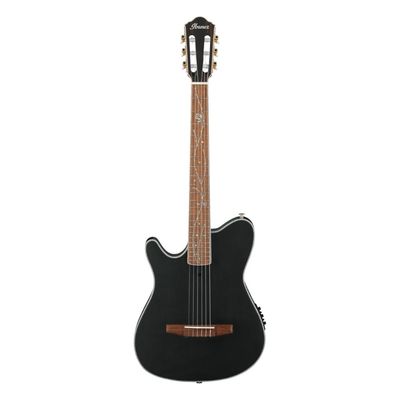 Ibanez TOD10NL Tim Henson of Polyphia Signature Left-Handed in Transparent Black Flat