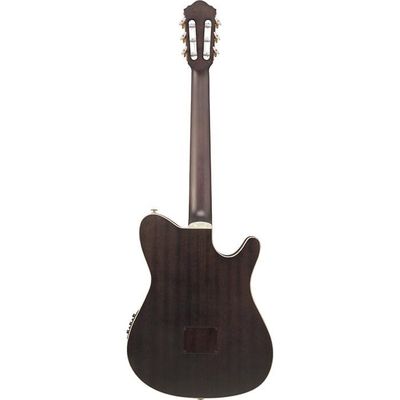 Ibanez TOD10NL Tim Henson of Polyphia Signature Left-Handed in Transparent Black Flat