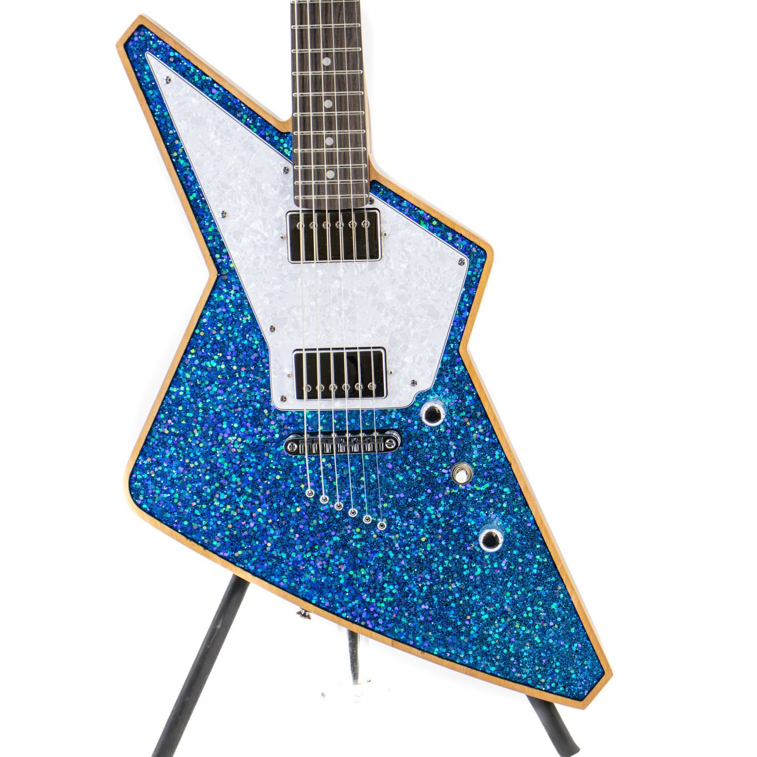 Cream Guitars Voltage Standard in Blue Glitter