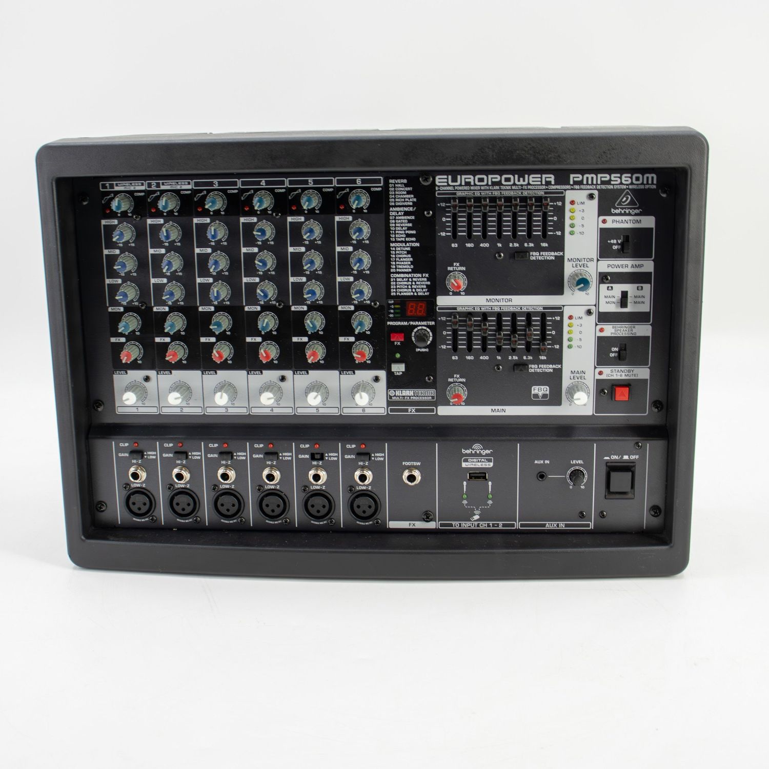 Used Behringer PMP 560M Power Mixer