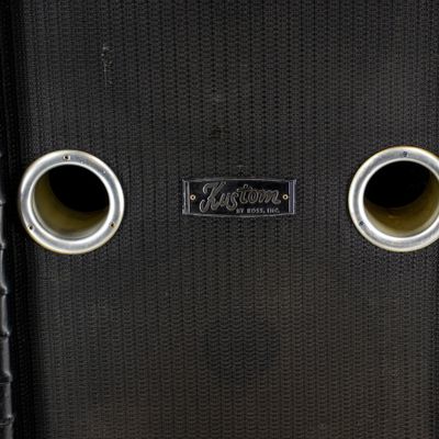 Used Kustom K200B-5 "Black Tuck and Roll" Head &amp; 2x15 Cabinet Amp
