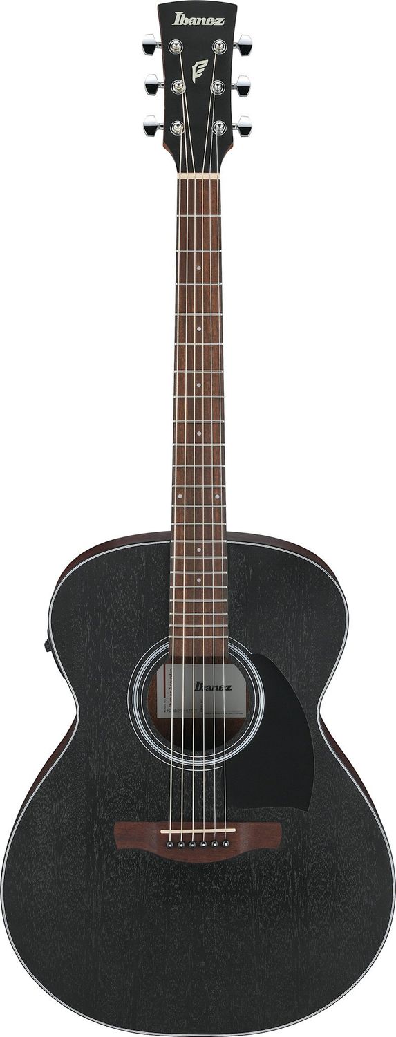 Ibanez PC54EWKH - Weathered Black Open Pore Top, Open Pore Natural Back and Sides