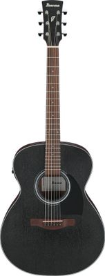 Ibanez PC54EWKH - Weathered Black Open Pore Top, Open Pore Natural Back and Sides