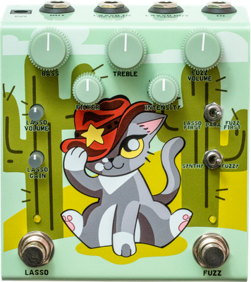 Meowdy Pardner Fuzz in Cat - Old Blood Noise Endeavors - B&#39;s Music Edition