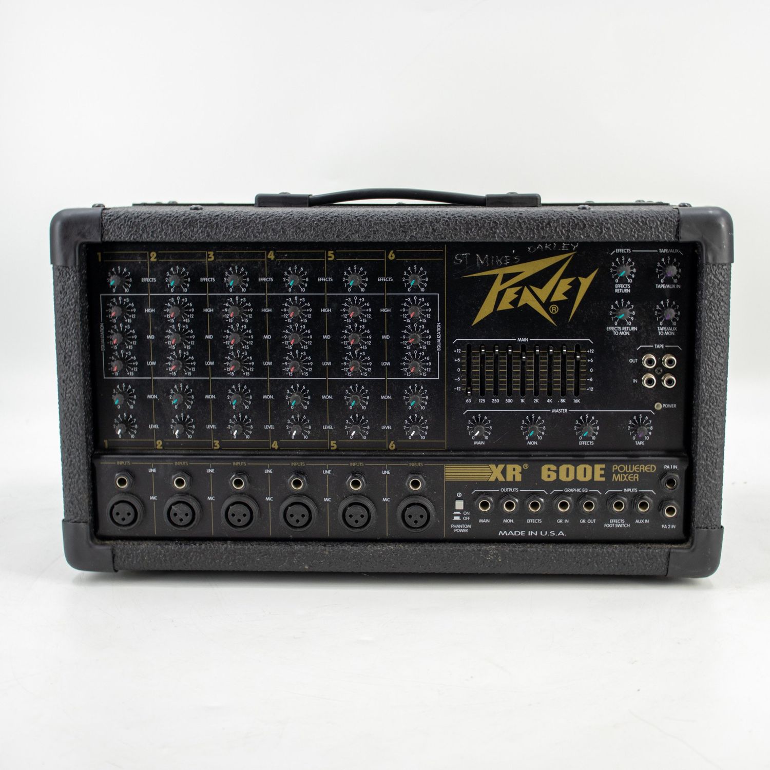 Used Peavey XR 600 E Powered Mixer – Very Good Condition