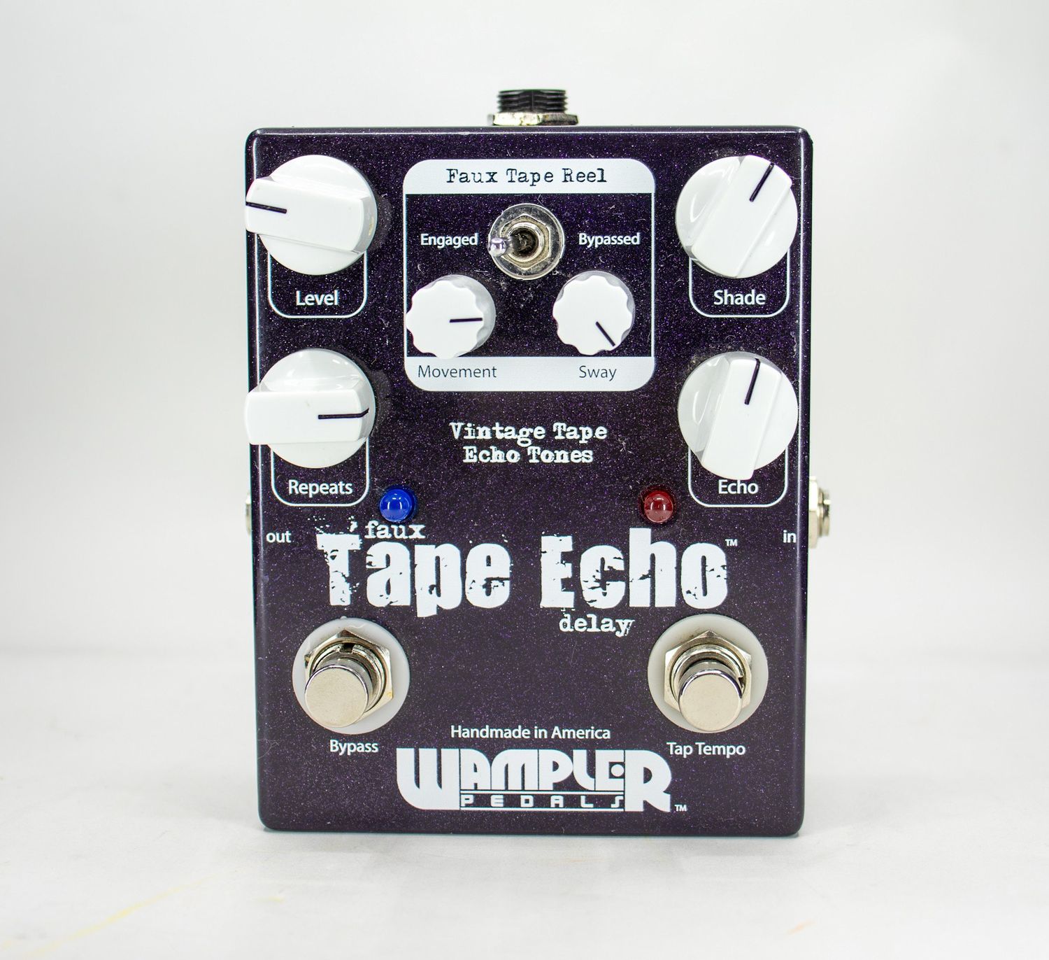 Used Wampler Faux Tape Echo V1 Delay Pedal