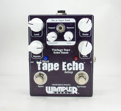 Used Wampler Faux Tape Echo V1 Delay Pedal