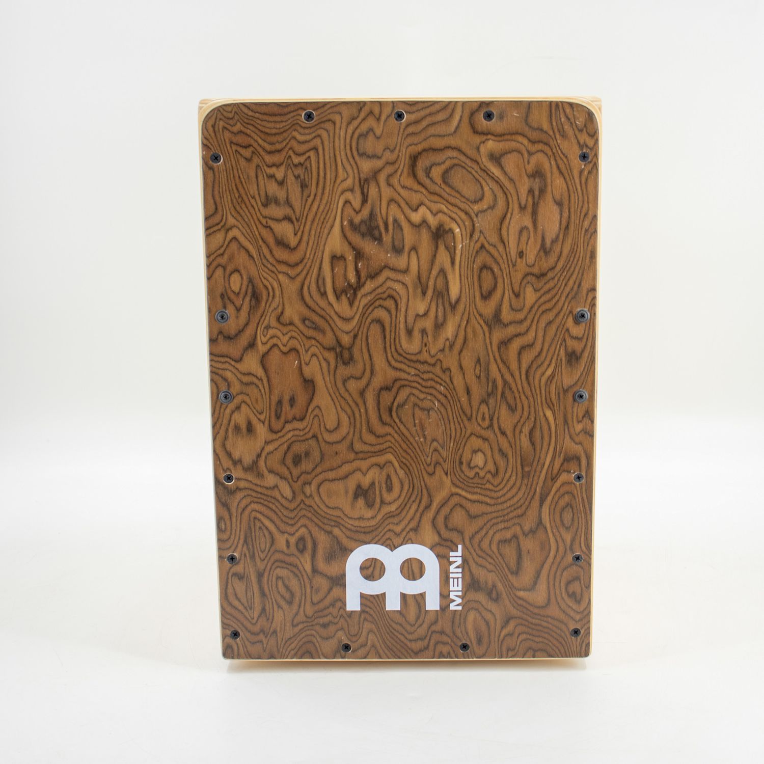 Used Meinl Percussion Snarecraft Cajon 80, Burl Wood