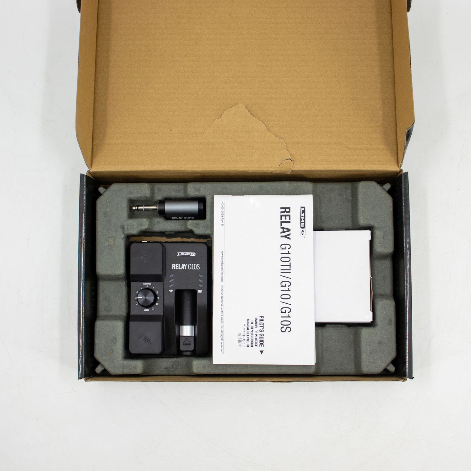 Used Line 6 Relay G10S Wireless Receiver