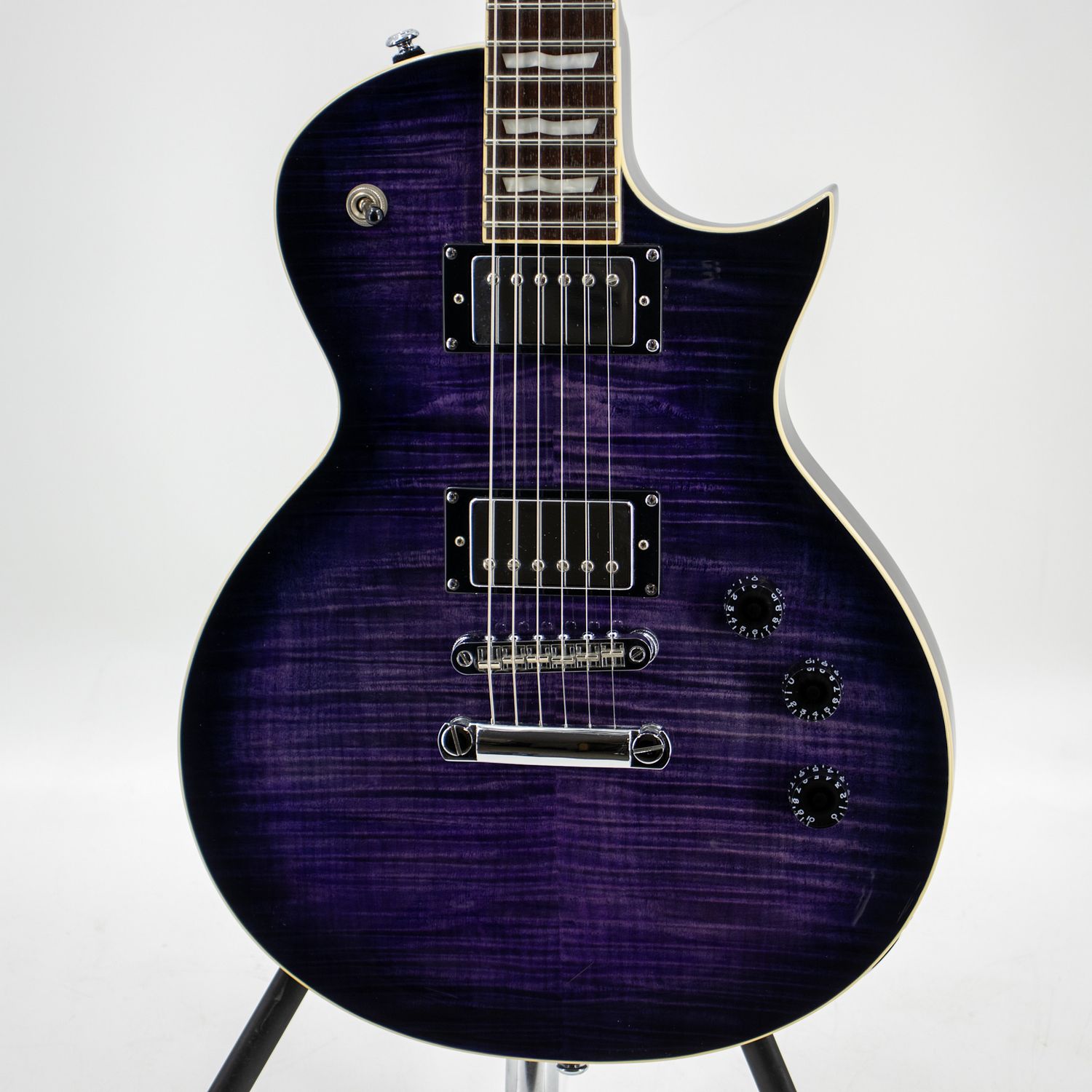 Used LTD EC-256 in Transparent Purple Burst