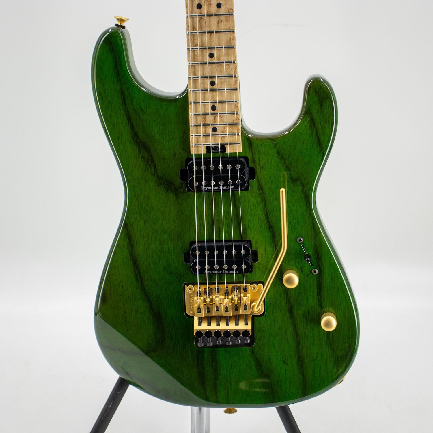 Used Charvel USA San Dimas Masterbuilt 2020 Natural Electric Guitar w/Gold Hardware &amp; OHSC
