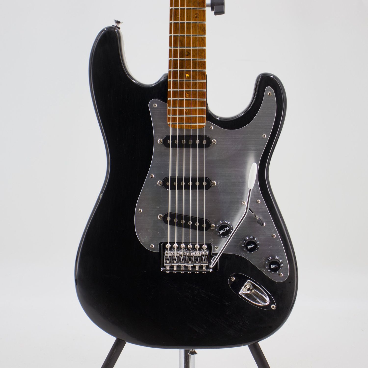 Used Partscaster Strat-Style Electric Guitar 3-Tone Sunburst w/Fender Hardware &amp; SS Pickguard