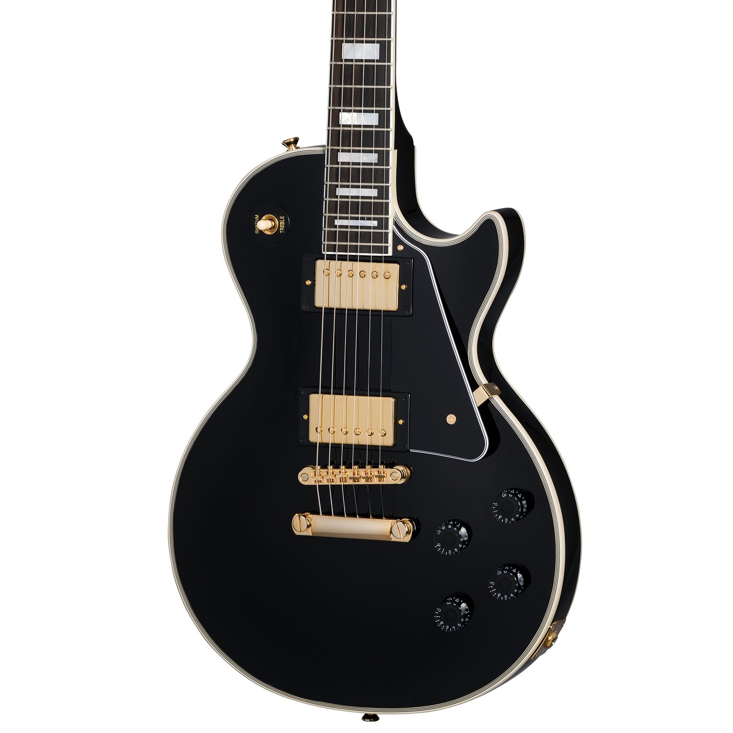 Epiphone Les Paul Custom – Ebony (w/ Hard Case)
