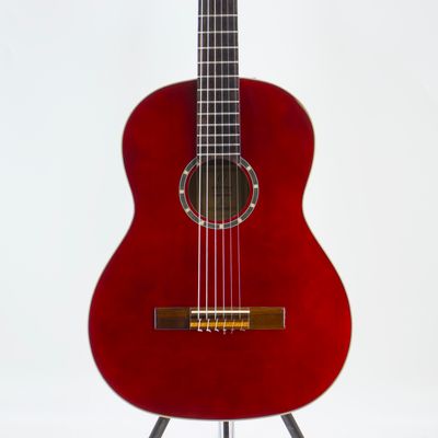 Used Ortega R121SNWR Wine Red Acoustic Guitar w/Case