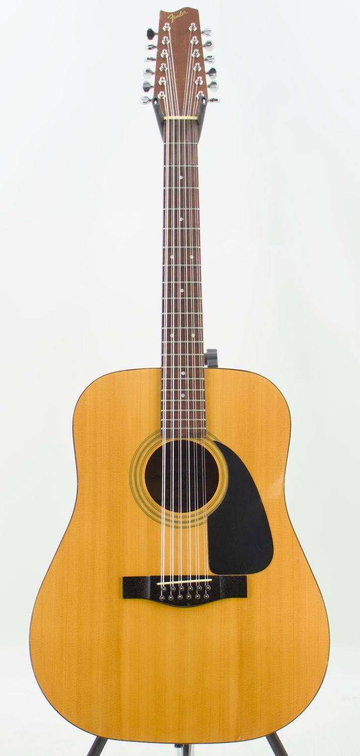 Used Fender Gemini II 12-String Natural Gloss Acoustic Guitar