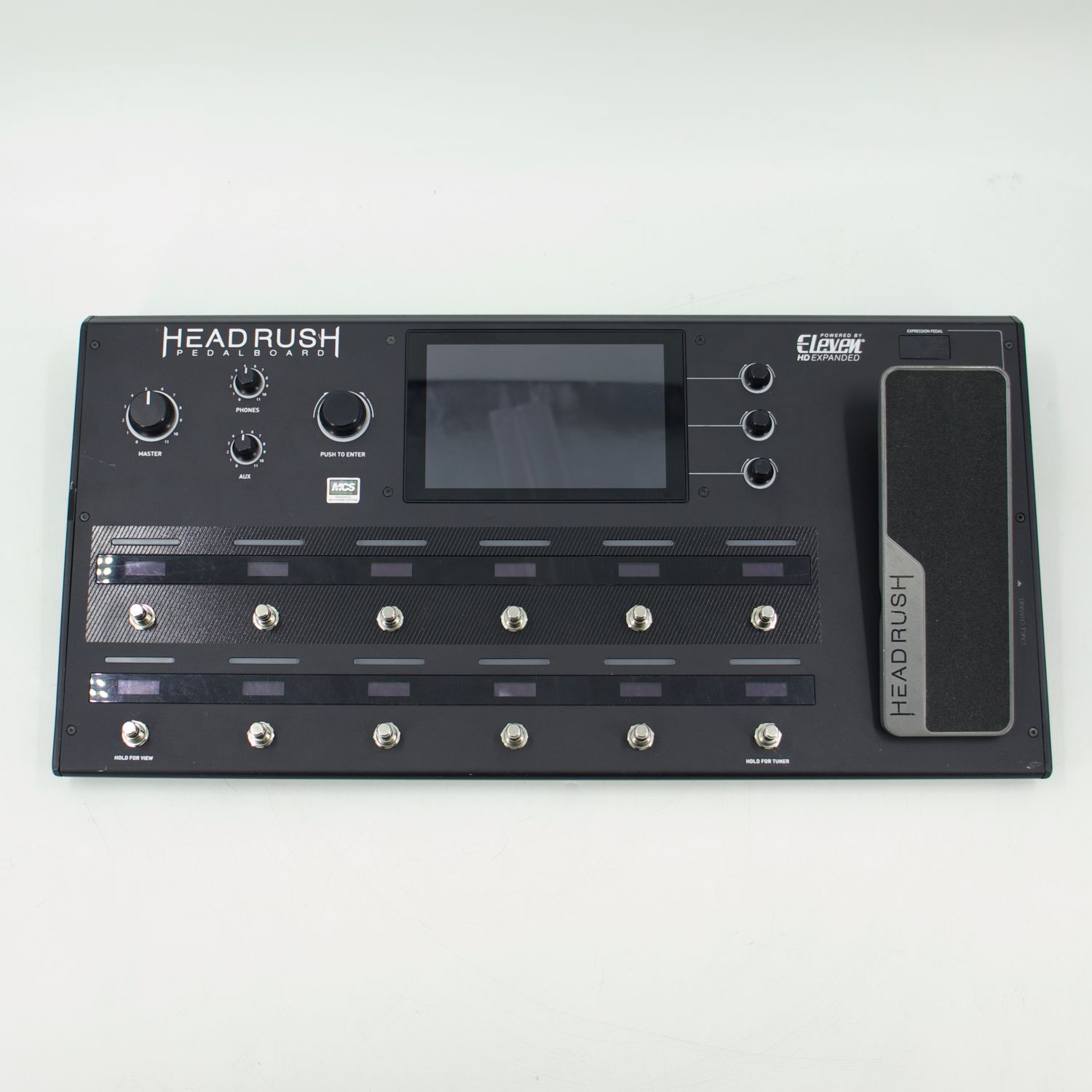 Used Headrush Pedalboard Black w/Eleven HD Expanded DSP Multi-Effects Unit
