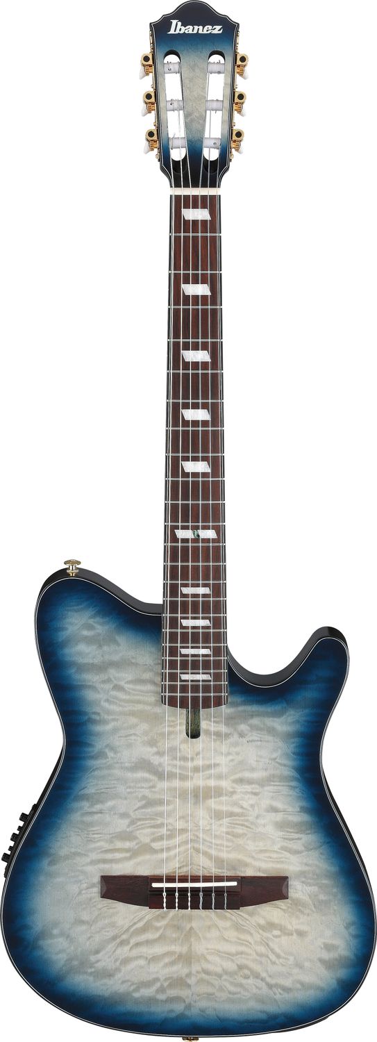 Ibanez FRH20QMNCTL - Cosmic Blue Sunburst Low Gloss