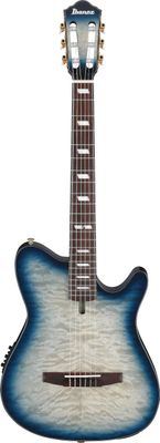Ibanez FRH20QMNCTL - Cosmic Blue Sunburst Low Gloss