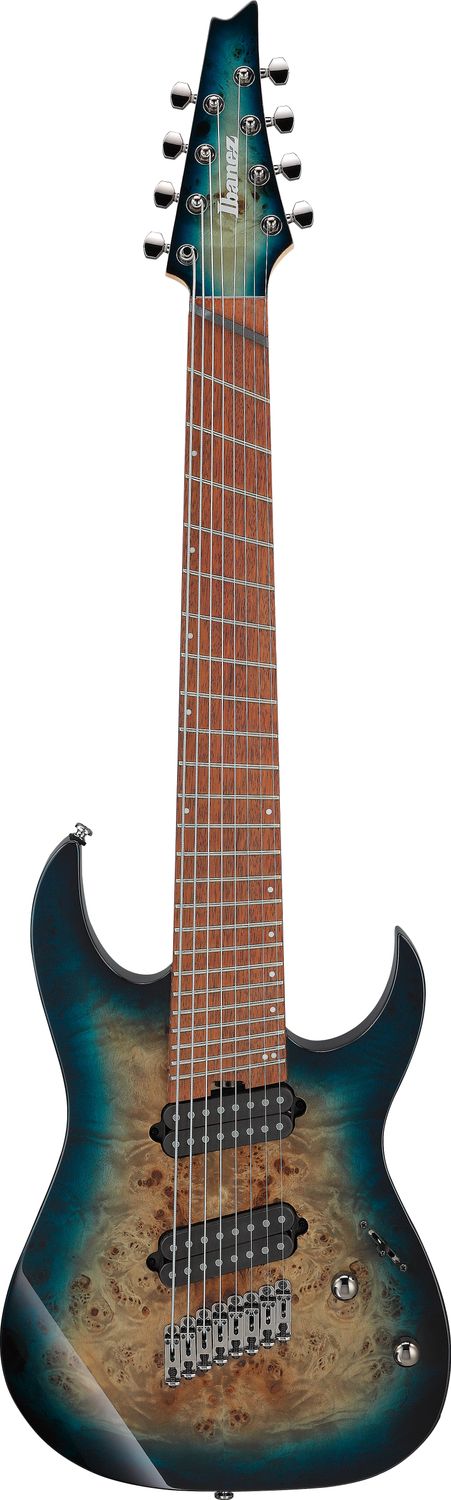 Ibanez RG Multi Scale 8str Electric Guitar - Cosmic Blue Starburst