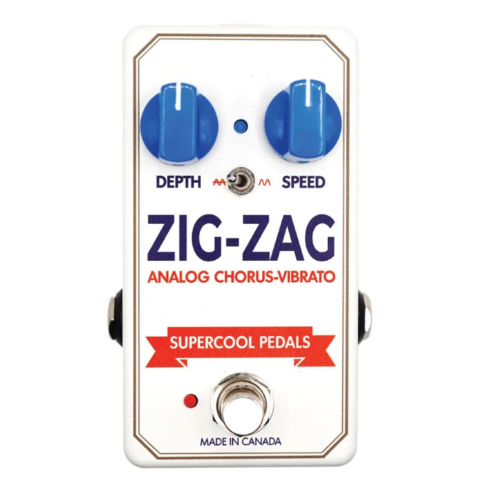Supercool Pedals ZIG-ZAG Analog Chorus-Vibrato