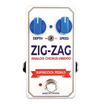 Supercool Pedals ZIG-ZAG Analog Chorus-Vibrato