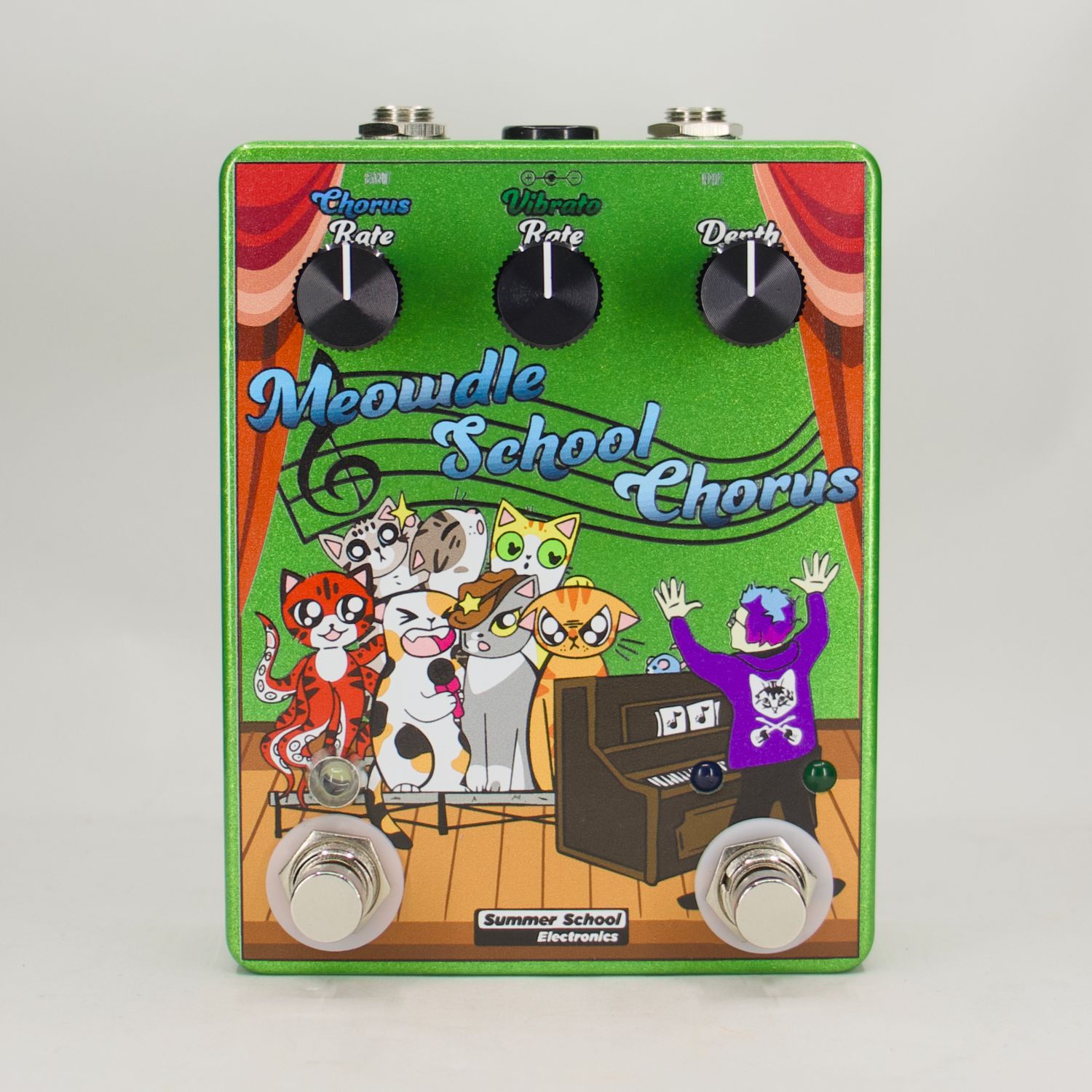 Meowdle School Chorus - Summer School Electronics / B&#39;s Music Shop Cat