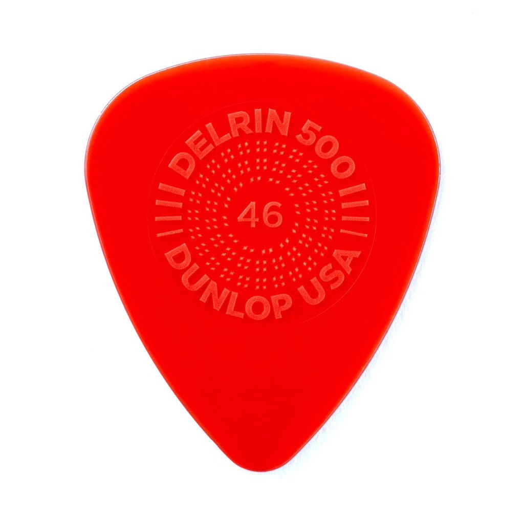 Dunlop Prime Grip Delrin 500 12pk Picks, Size: .46mm