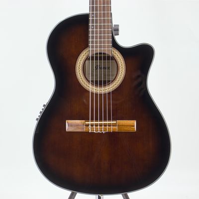 Used Ibanez GA35TCE-DVS Dark Violin Sunburst Acoustic Electric Guitar – Very Good Condition