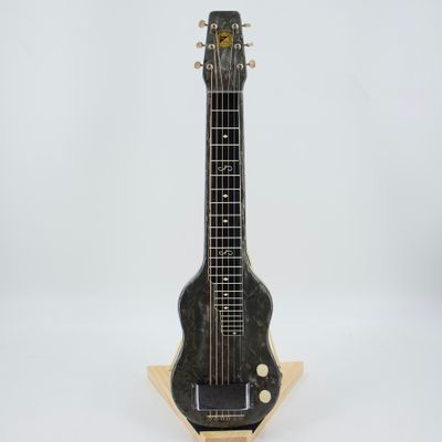 Used Magnatone Rex Royal Grey Pearloid Lap Steel Guitar w/Single-Coil Pickup