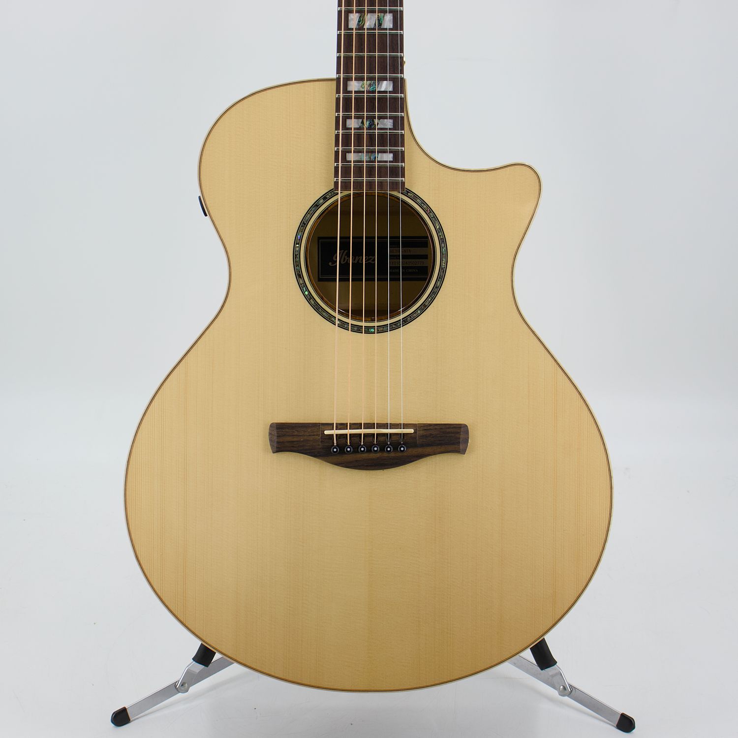 Used Ibanez AE390-NTA Natural Acoustic Guitar