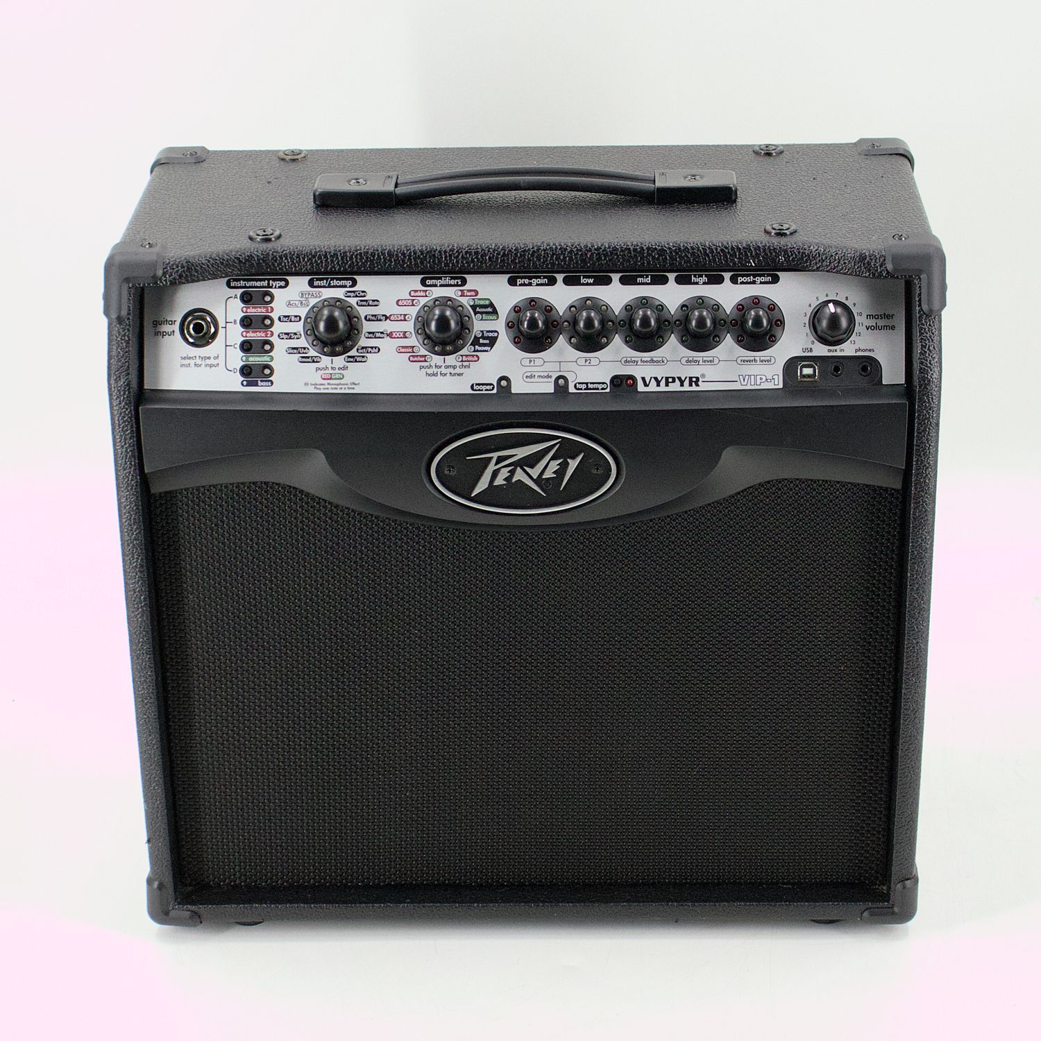 Used Peavey VYPYR VIP 1 20W Modeling Combo Amp – Very Good Condition
