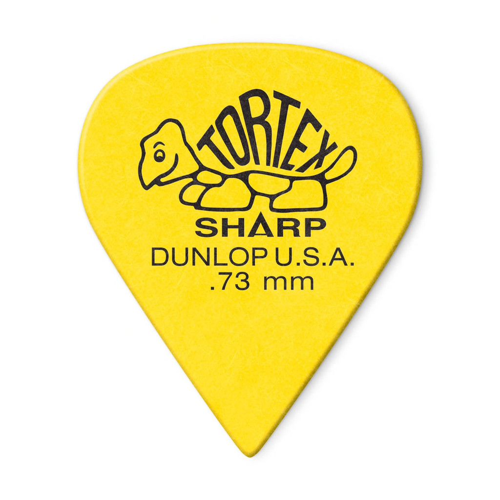Dunlop Tortex Sharp 12pk Picks, Size: .73mm