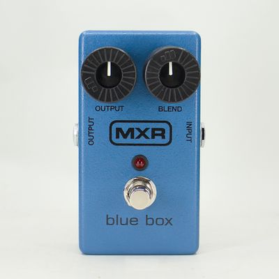 Used MXR Blue Box Octave Fuzz Guitar Pedal