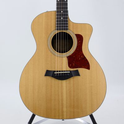 Used Taylor 214ce Plus Natural Acoustic Guitar – Very Good Condition
