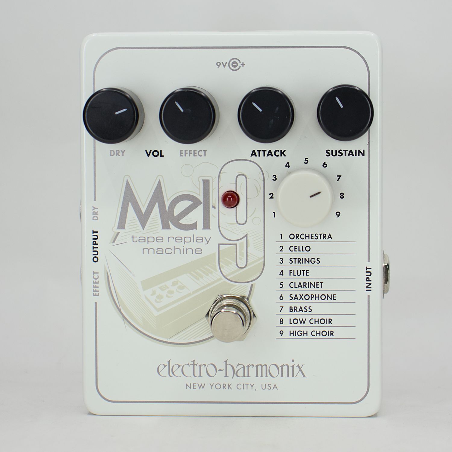 Used Electro-Harmonix MEL9 Tape Replay Machine w/Box &amp; Adapter