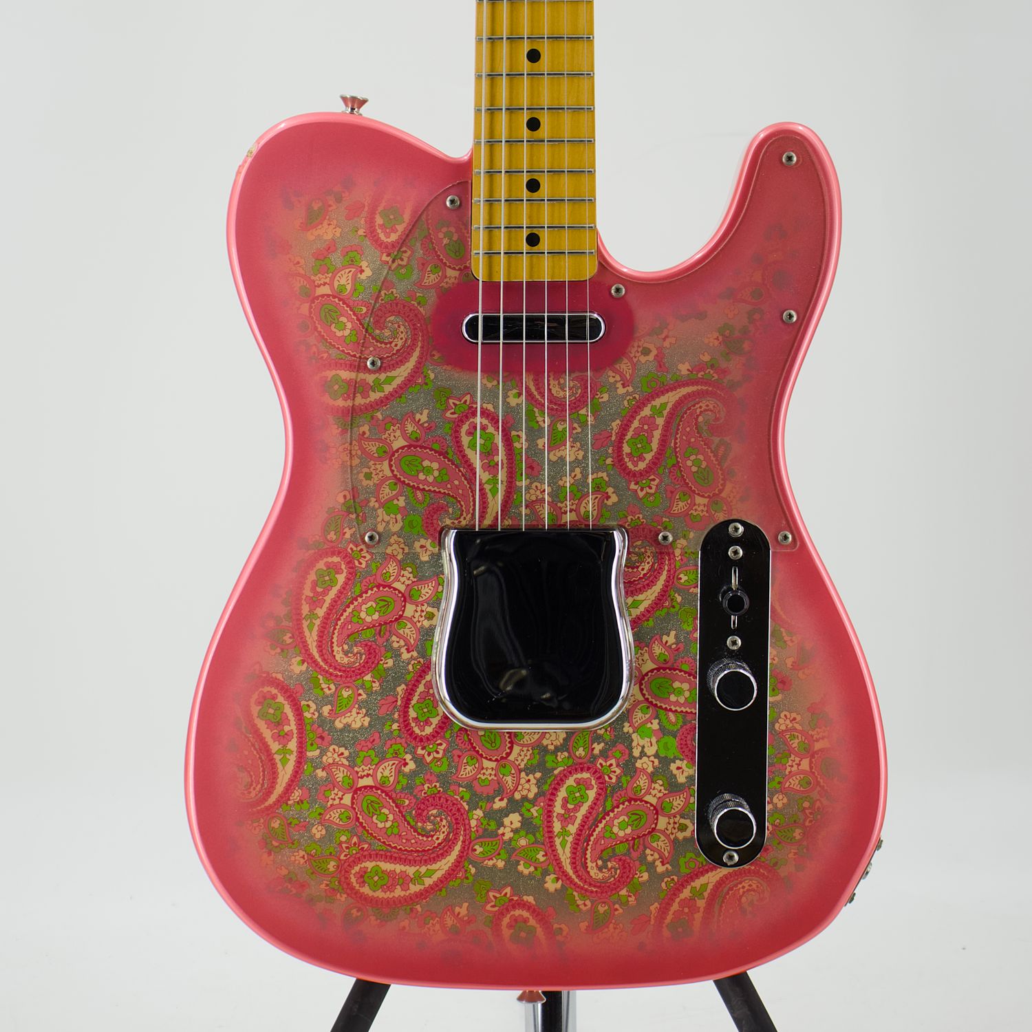 Used Fender &#39;69 Telecaster Reissue Pink Paisley MIJ Japan w/Tweed Case