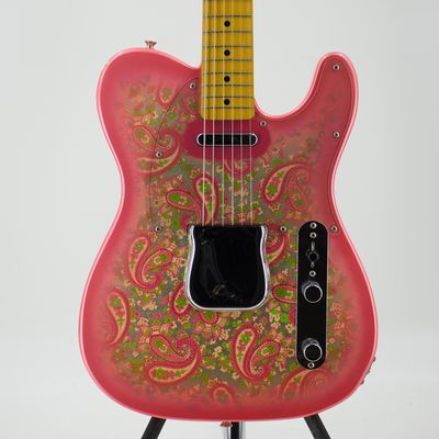 Used Fender &#39;69 Telecaster Reissue Pink Paisley MIJ Japan w/Tweed Case