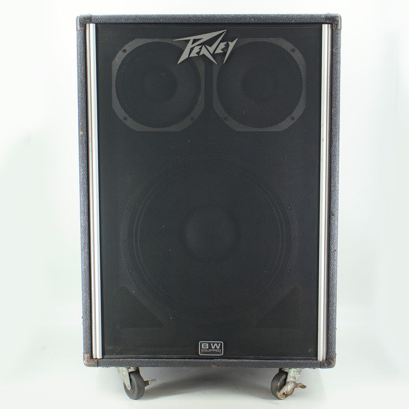 Used Peavey 1820 Black Bass Cabinet w/1x18