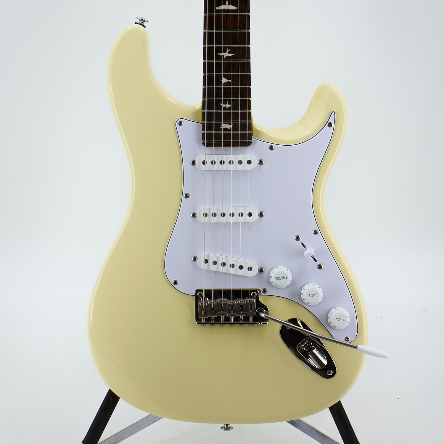 Used PRS SE Silver Sky White Electric Guitar – Very Good Condition