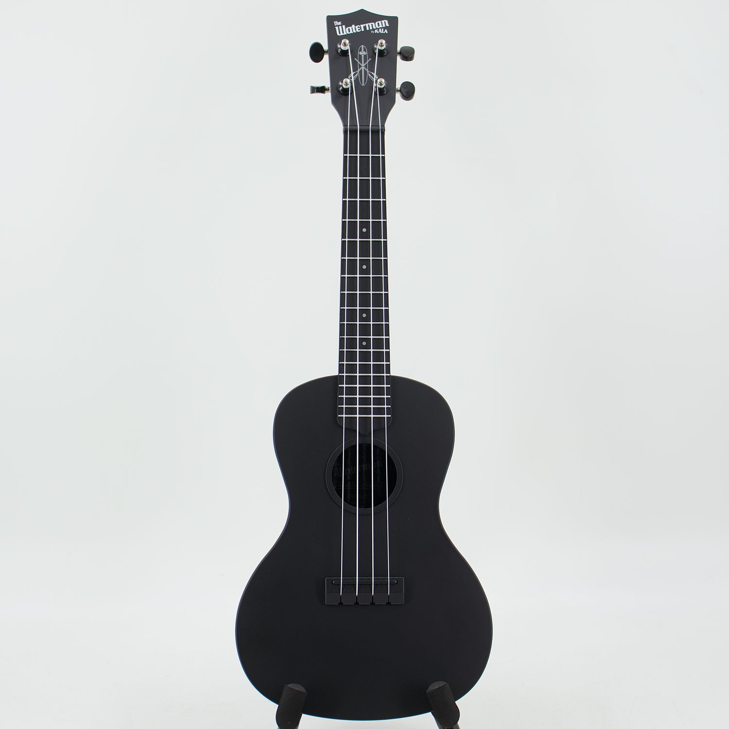 Kala Waterman Black Concert Ukulele