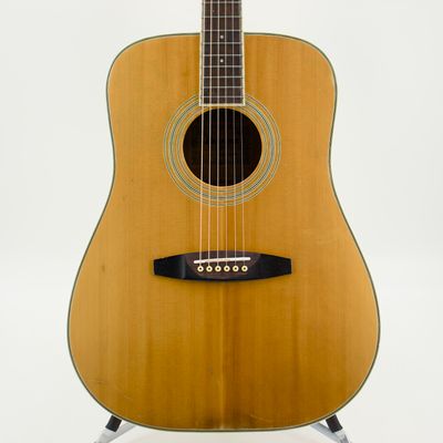 Used Ibanez LS380 Natural Acoustic Guitar w/Bird&#39;s Eye Maple Back &amp; Sides