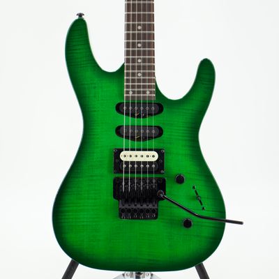 Used Kramer Striker Figured HSS Wild Ivy Electric Guitar – Very Good Condition