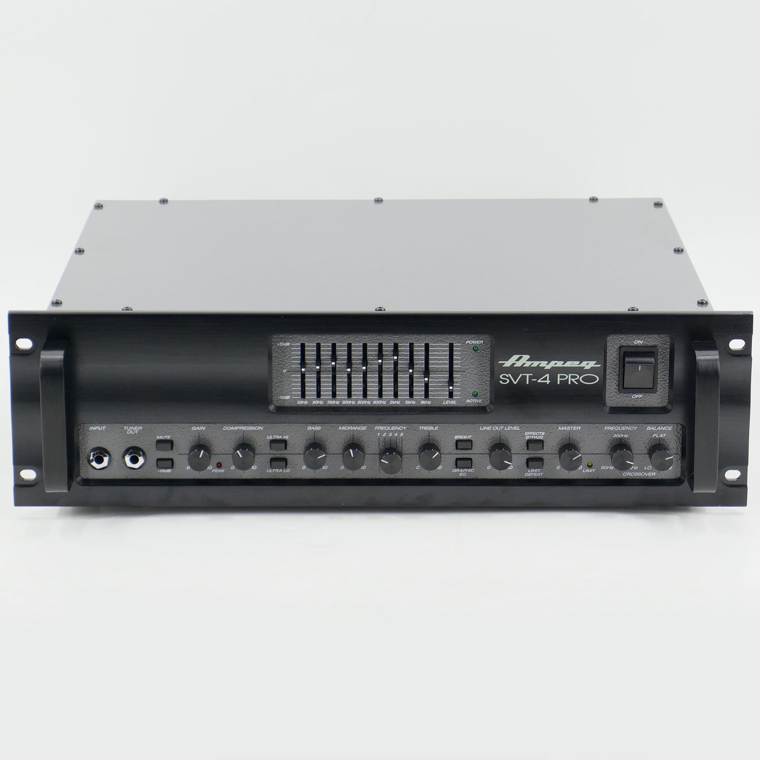 Used Ampeg SVT-4 PRO Bass Amplifier Head w/Power Cable