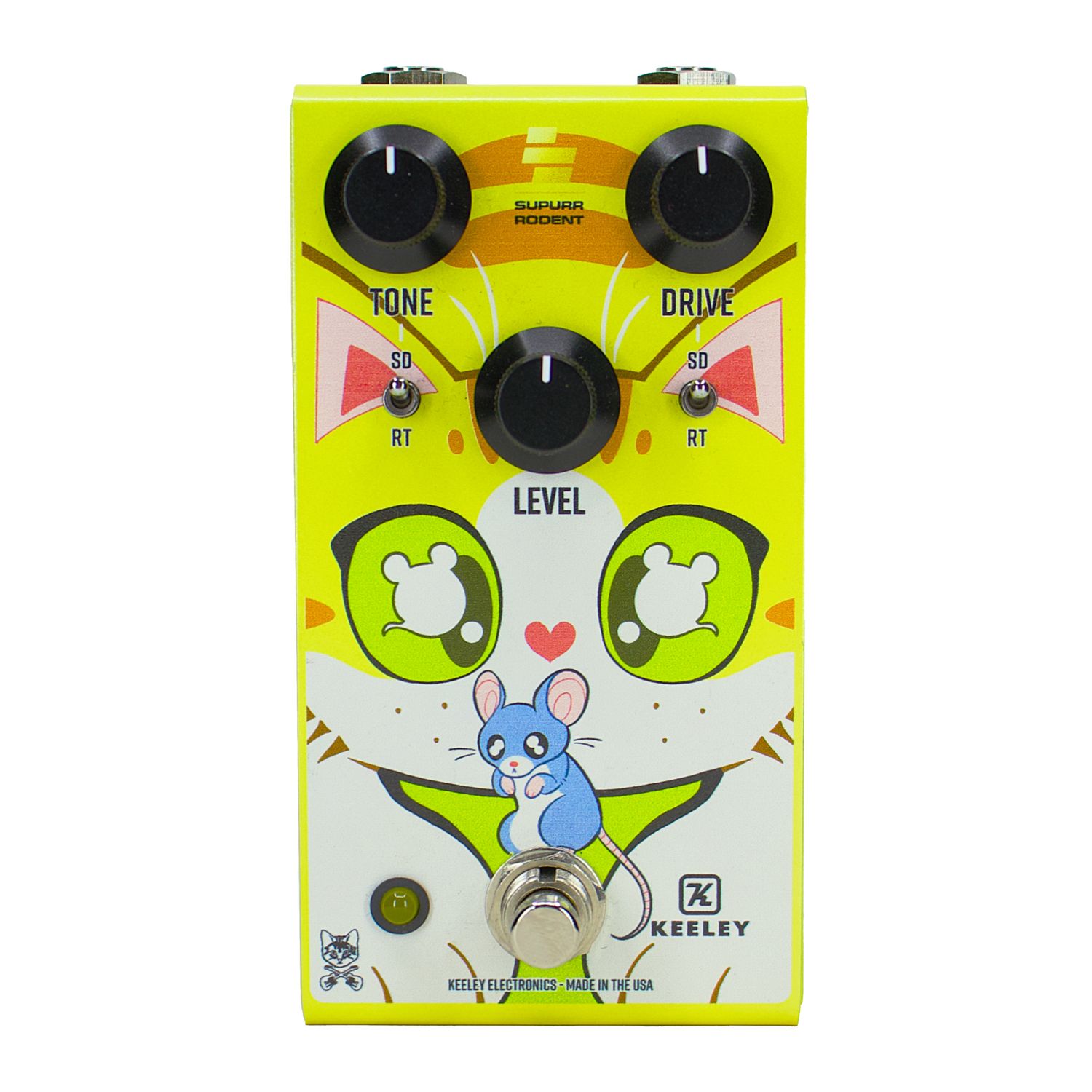 Keeley Supurr Rodent / B&#39;s Music Shop Overdrive &amp; Distortion Pedal Super Rodent