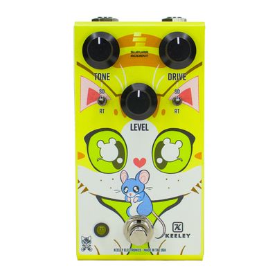 Keeley Supurr Rodent / B&#39;s Music Shop Overdrive &amp; Distortion Pedal Super Rodent