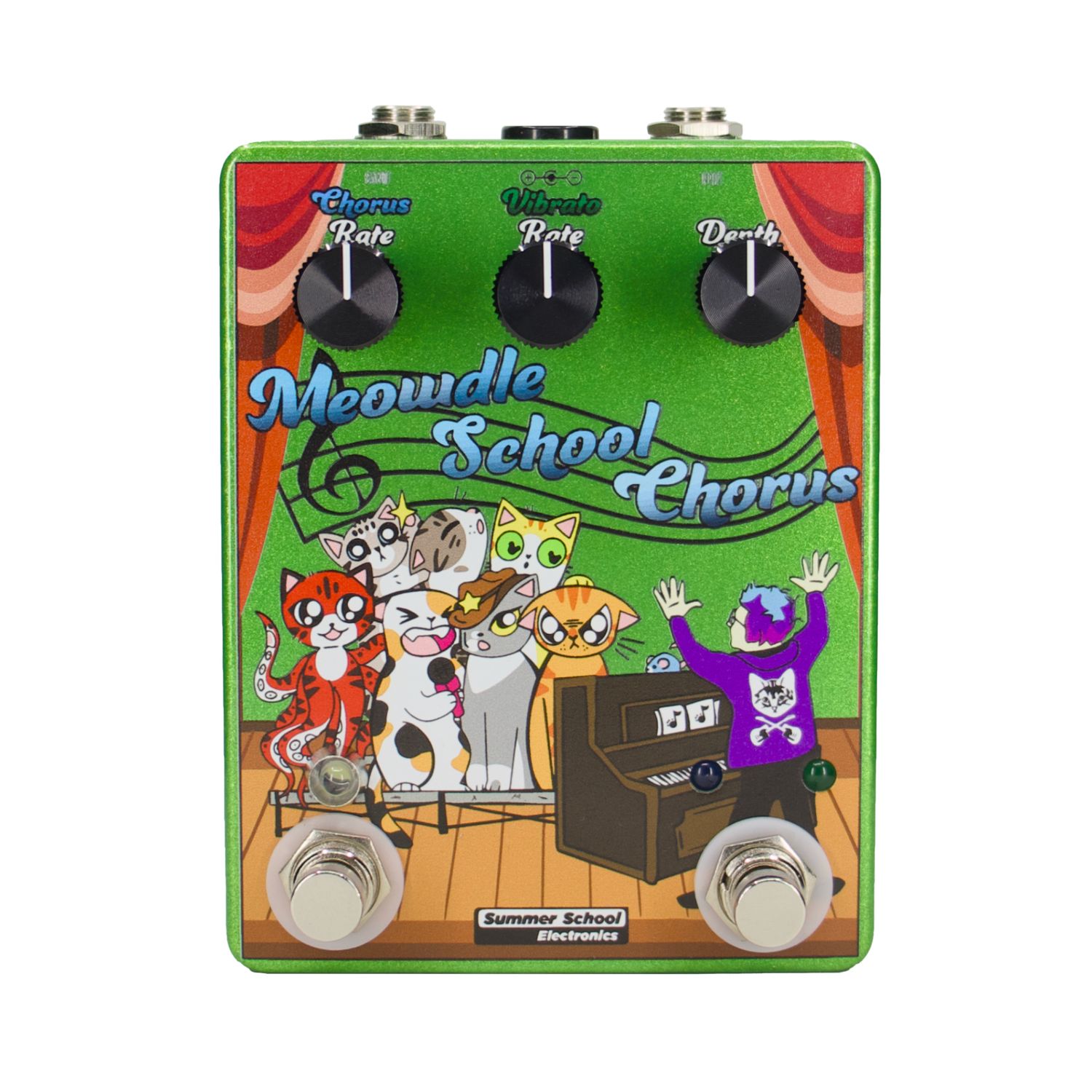 Meowdle School Chorus - Summer School Electronics / B&#39;s Music Shop Cat