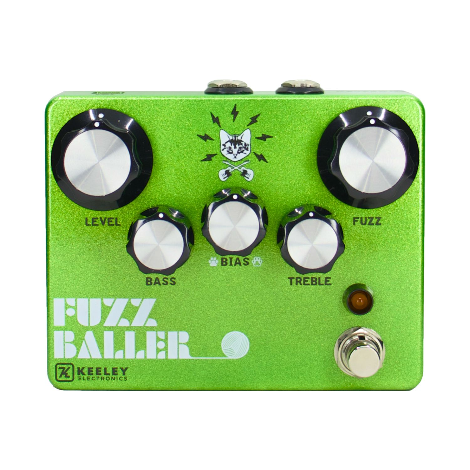 Keeley Fuzz Baller / Fuzz Bender - B&#39;s Music Shop Cat Edition