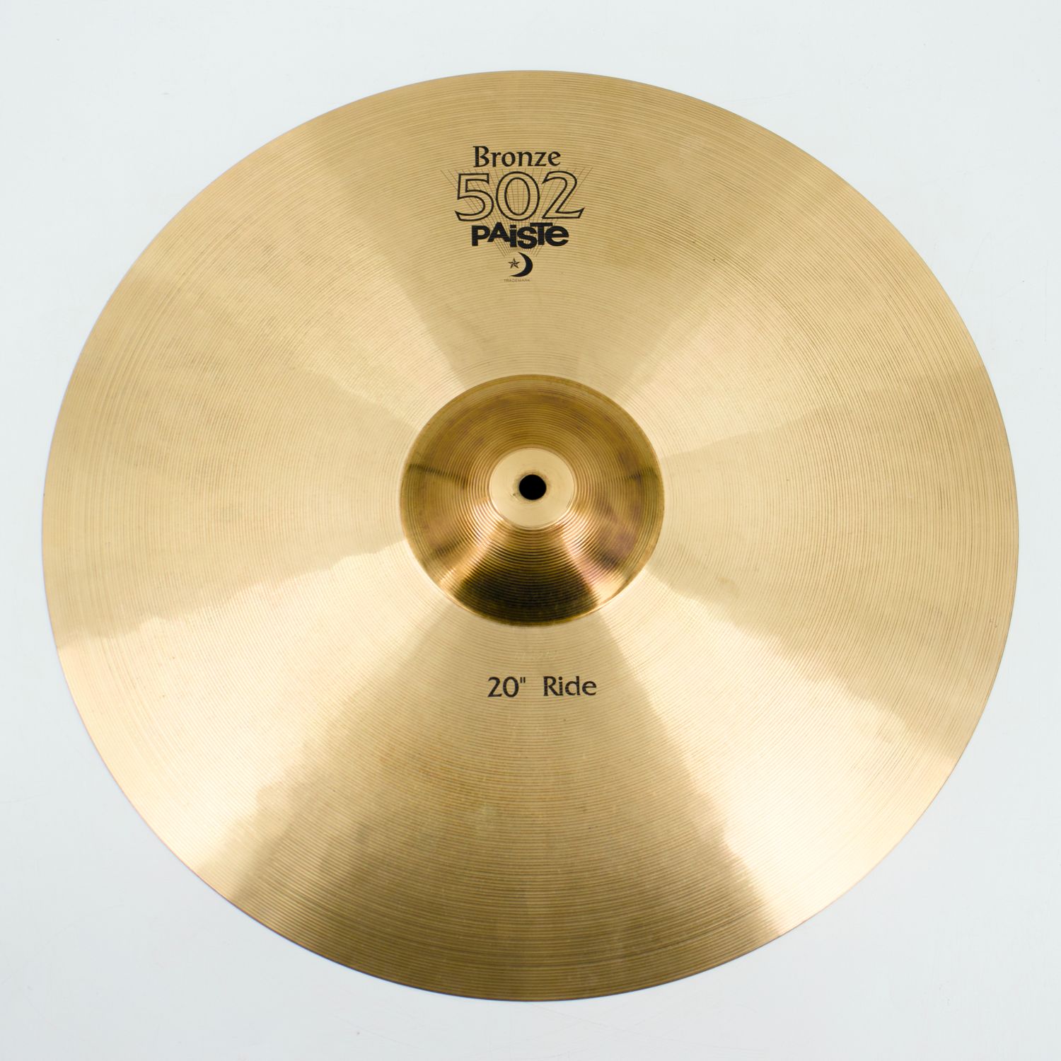 Used Paiste 502 Bronze 20&quot; Ride Cymbal