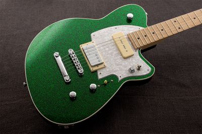 Reverend Chris Freeman in Outfield Sparkle - B&#39;s Music Shop Exclusive